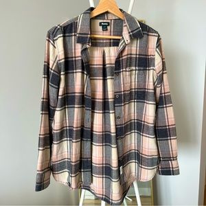 Roots plaid button up